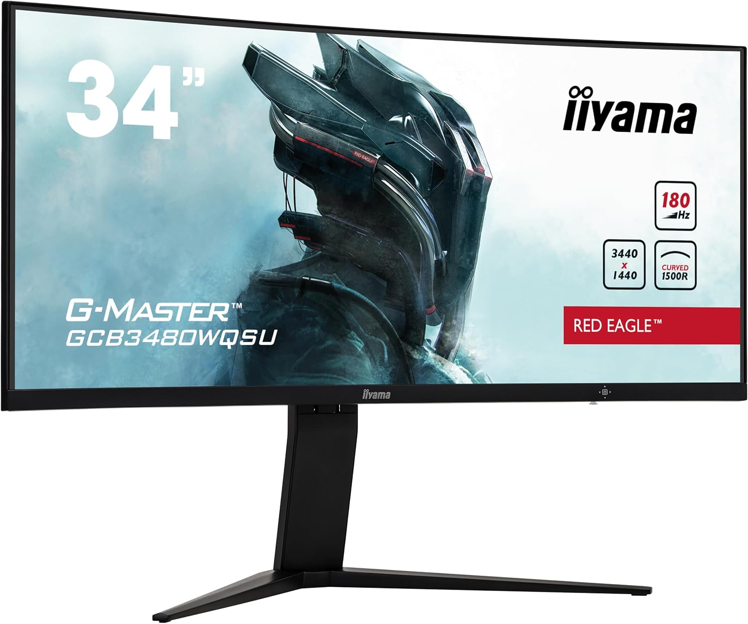 Монитор 34" iiyama G-Master GCB3480WQSU-B1 2K VA 180 Гц, фото №2 Монитор 34" iiyama G-Master GCB3480WQSU-B1 2K VA 180 Гц, фото №2