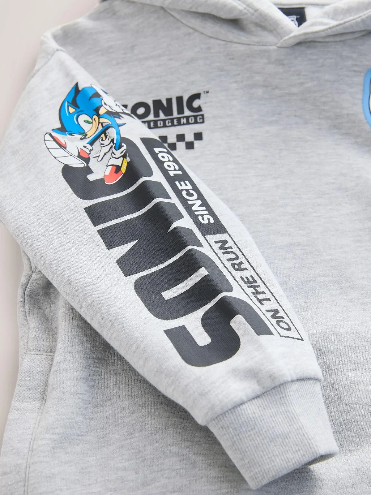 Толстовка з капюшоном Sonic для хлопчиків Next, фото №3