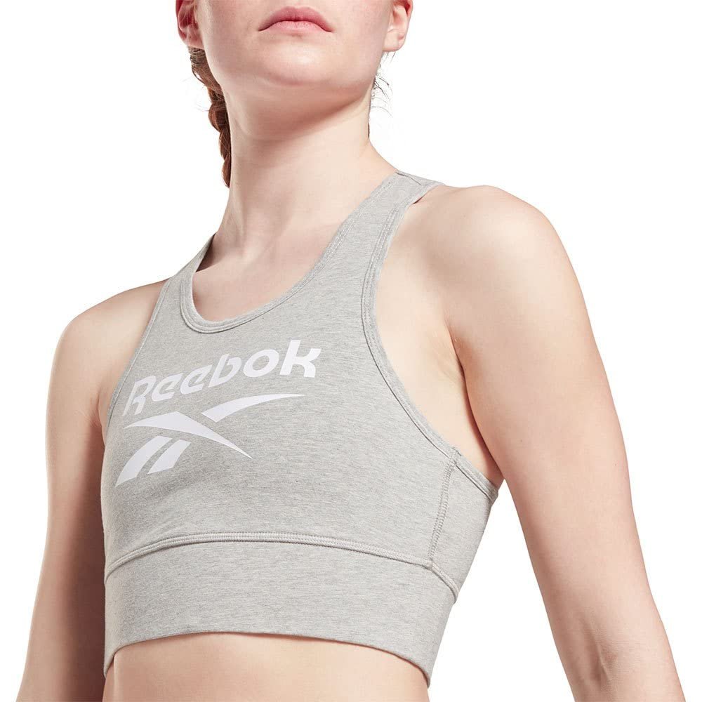 Спортивный бюстгальтер-бралетт Reebok Ri Bl хлопковый, фото №5