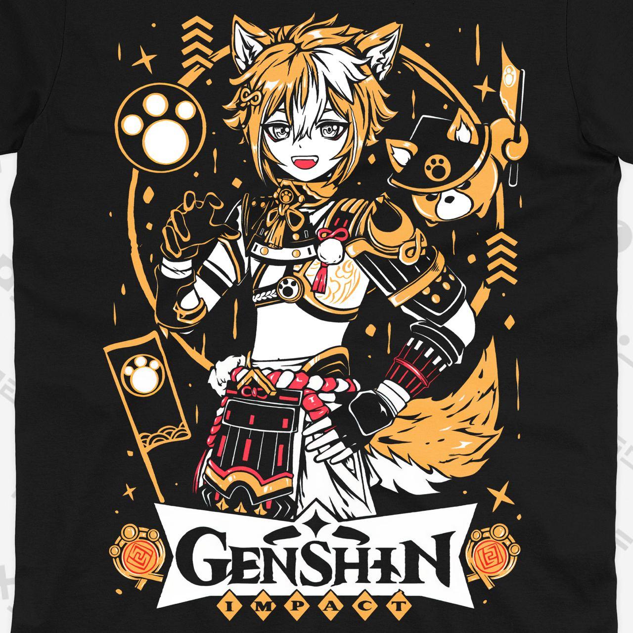 Футболка Игра Геншин Импакт Genshin Impact TH021 M, фото №2