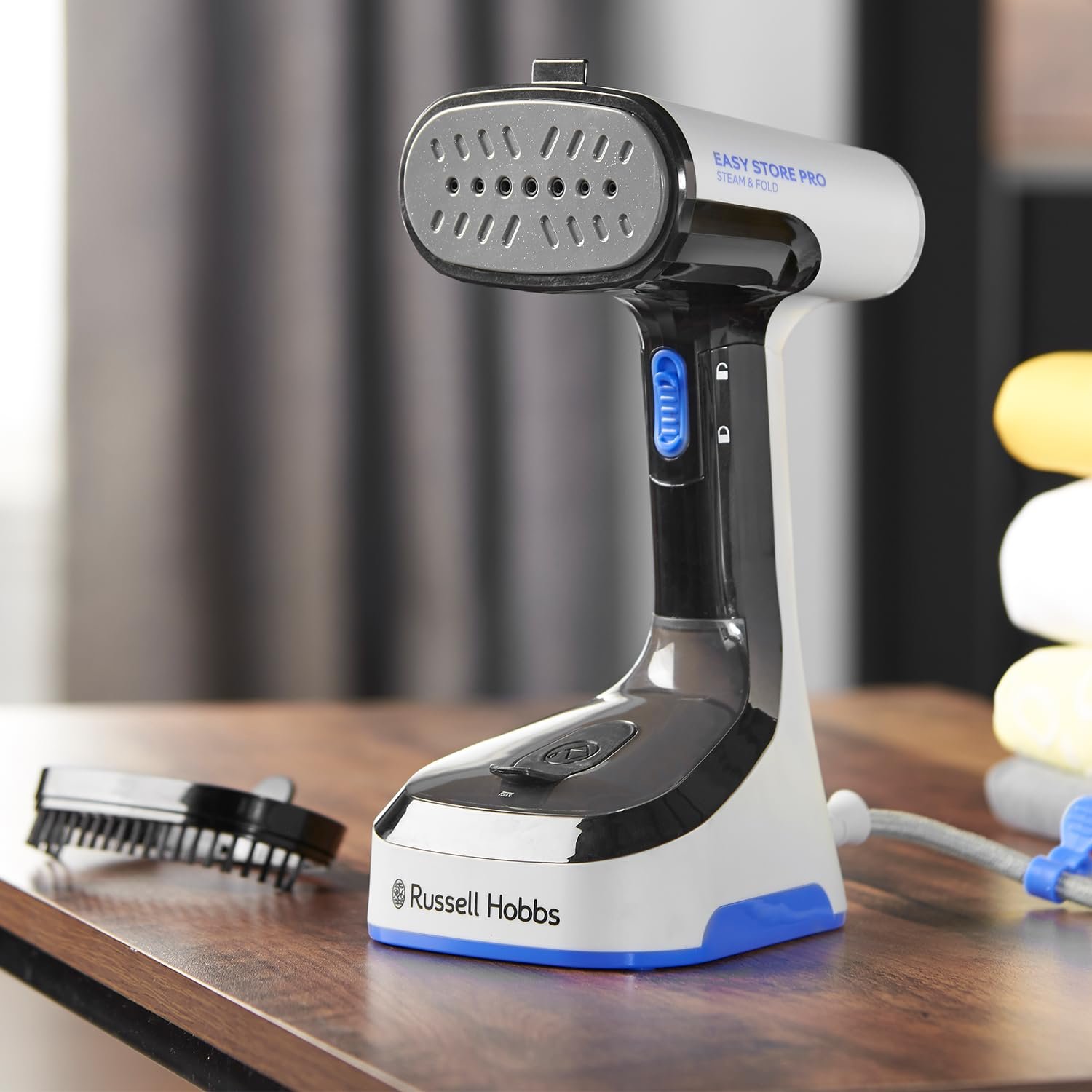 Вертикальний відпарювач Russell Hobbs Steam Genie Easy Store 1500 Вт, фото №5 Вертикальний відпарювач Russell Hobbs Steam Genie Easy Store 1500 Вт, фото №5