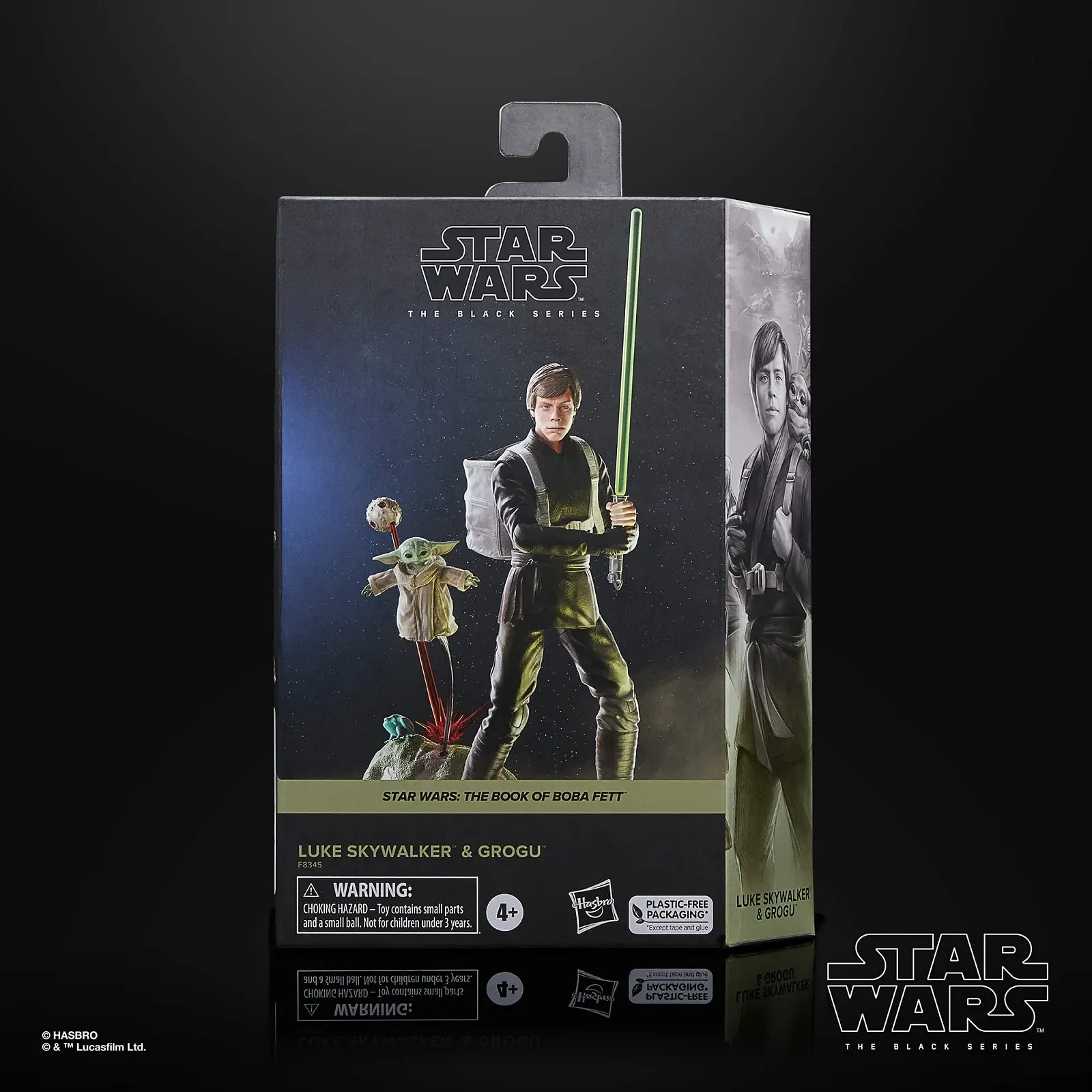 Набор коллекционных фигурок Star Wars The Black Series Luke Skywalker & Grogu 15 см, фото №2