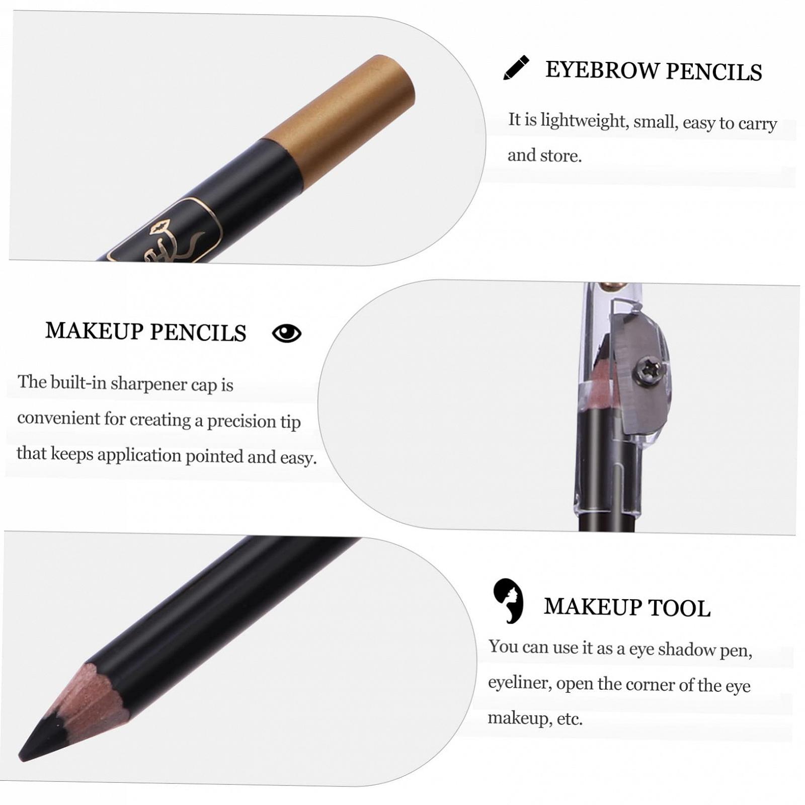 Карандаш Ipetboom Make-up-Zubehör 8шт для бровей Водостойкий Бамбук, фото №6