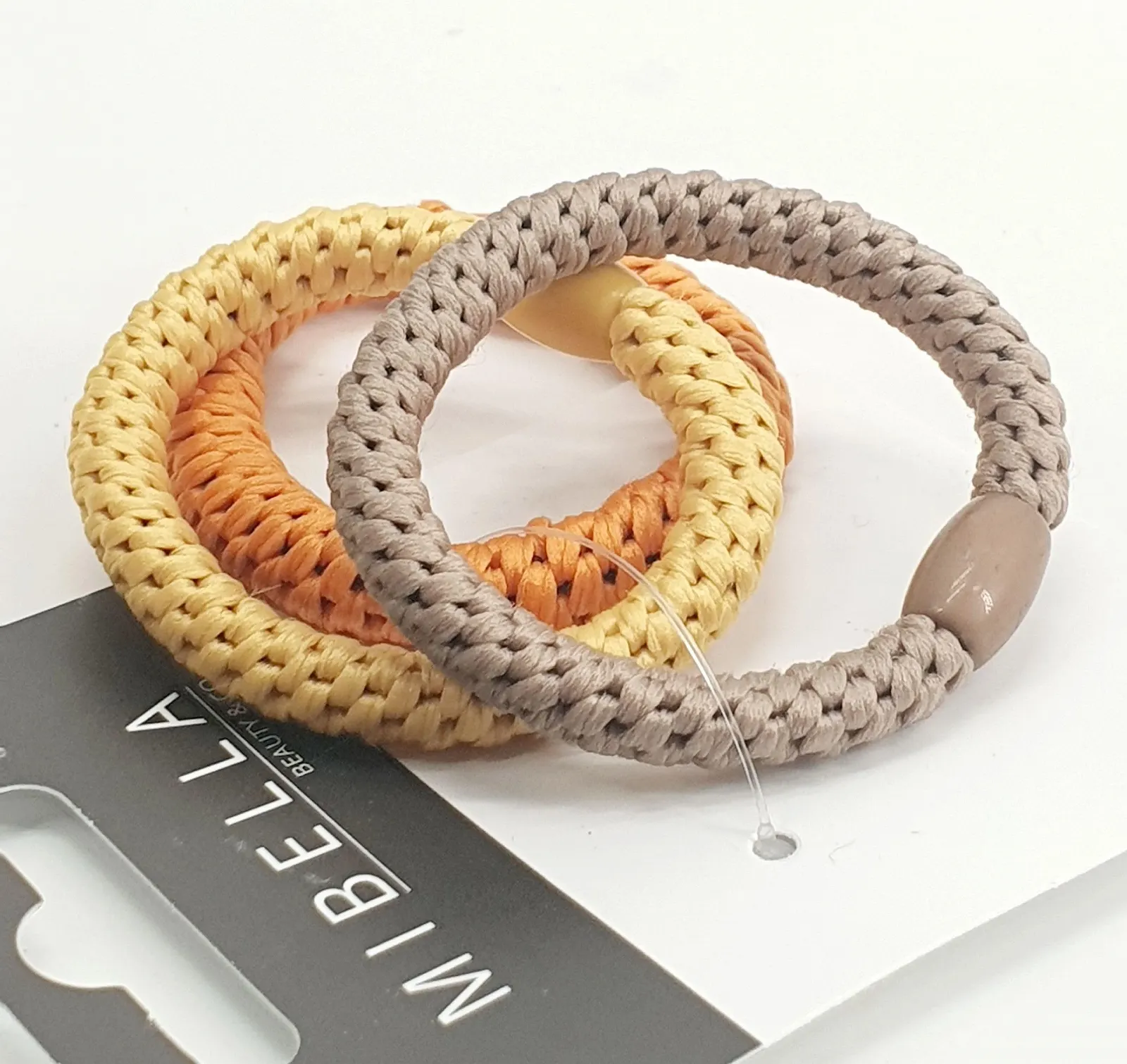 Обруч Mibella Комплект з 3 штук, плетений дизайн, фото №3 Обруч Mibella Комплект з 3 штук, плетений дизайн, фото №3