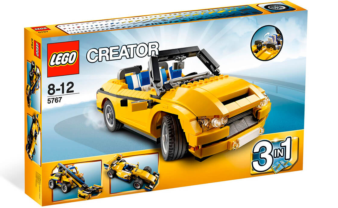 Детский конструктор LEGO Creator Крутой кабриолет (5767), фото №1
