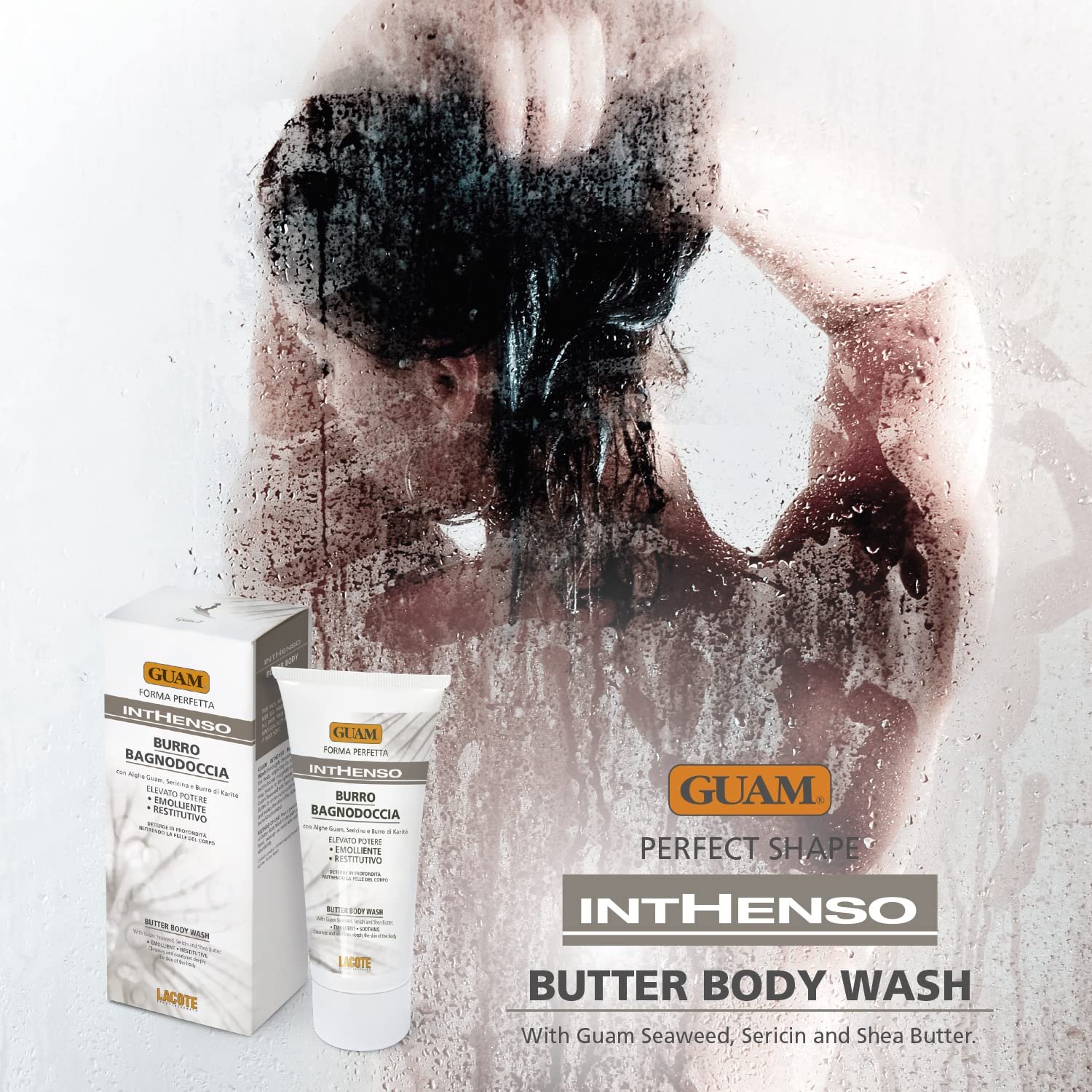 Масло для душа Guam Inthenso с морскими водорослями питательное 150 мл, фото №3