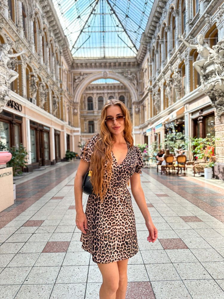 Сукня Reload Linda леопардова, фото №4