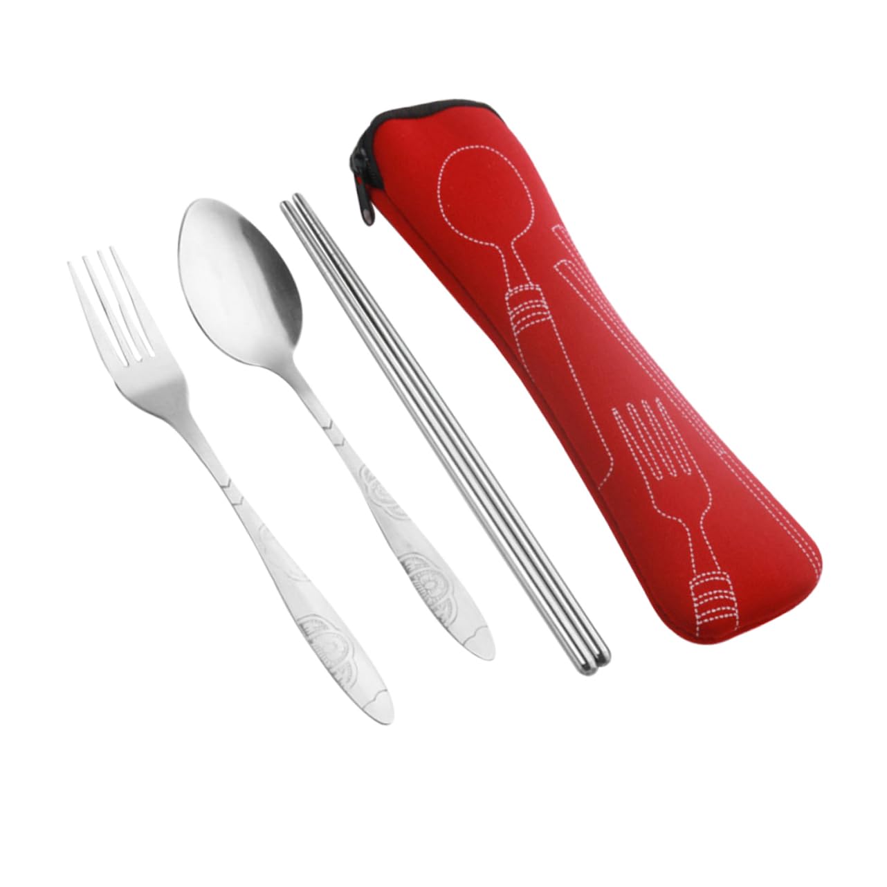 Набір Sosoport Вироби з Кераміки 8 Штук Набір Столових Приладів Нержавіюча Сталь Подарунок, фото №7