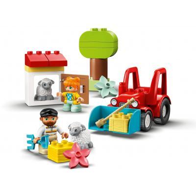 Конструктор LEGO DUPLO Town Фермерський трактор і тварини 10950, фото №8