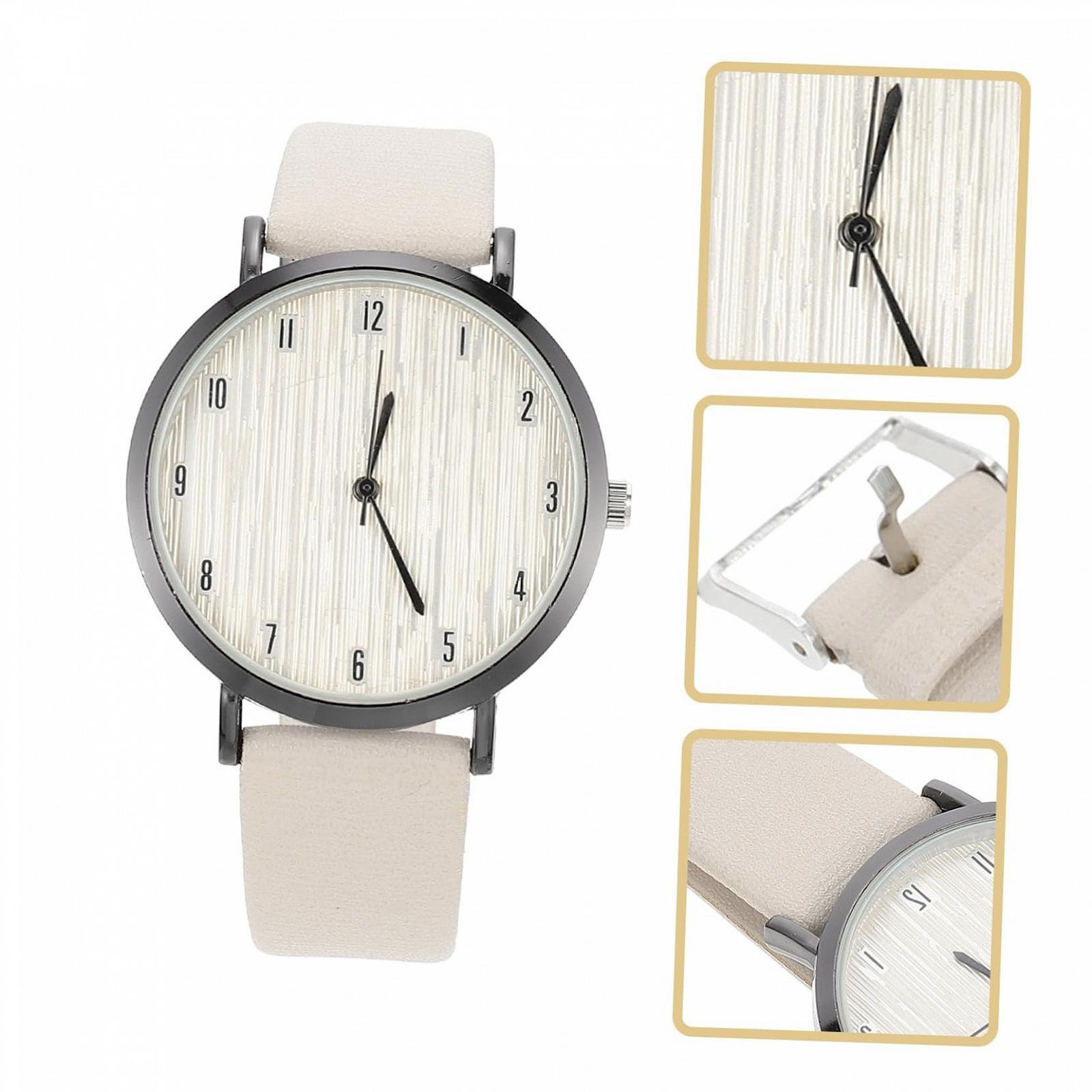 Кварцовий годинник Healvian Тонкий Жіночий Годинник з нержавіючої сталі Шкіра Рожевий, фото №9 Кварцовий годинник Healvian Тонкий Жіночий Годинник з нержавіючої сталі Шкіра Рожевий, фото №9