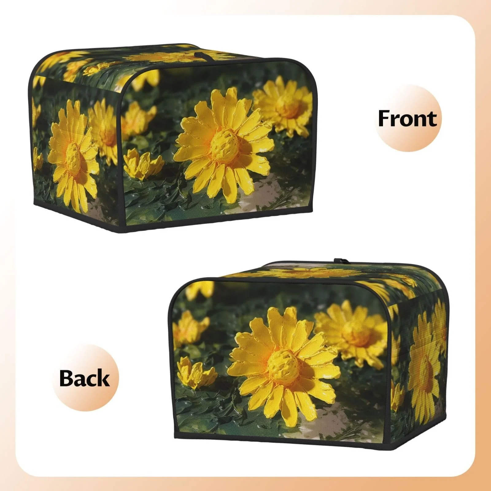 Чехол для тостера на 4 ломтика с двумя карманами Superweiche, фото №6 Чехол для тостера на 4 ломтика с двумя карманами Superweiche, фото №6