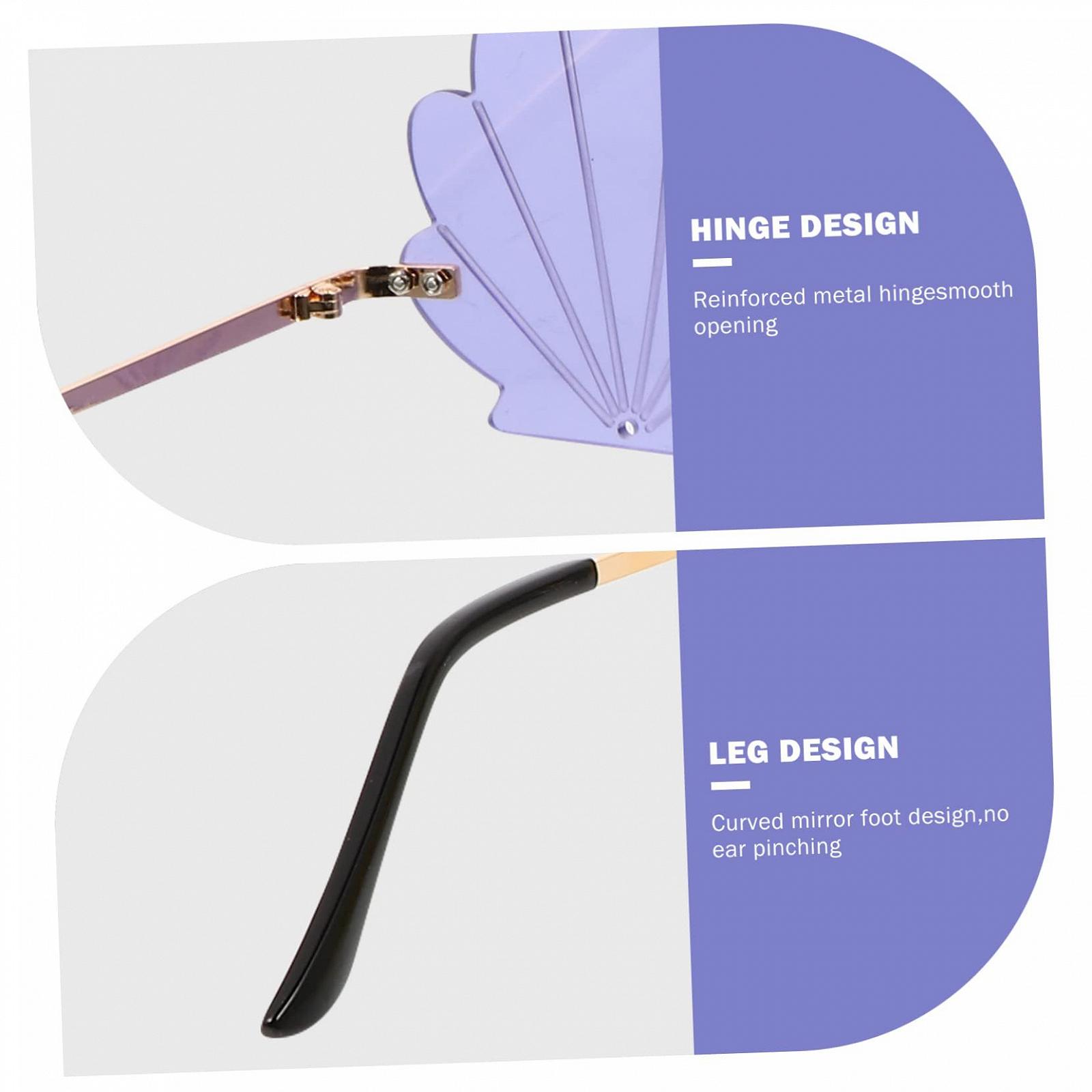 Сонцезахисні окуляри PACKOVE з мушлеподібним візерунком, фото №8