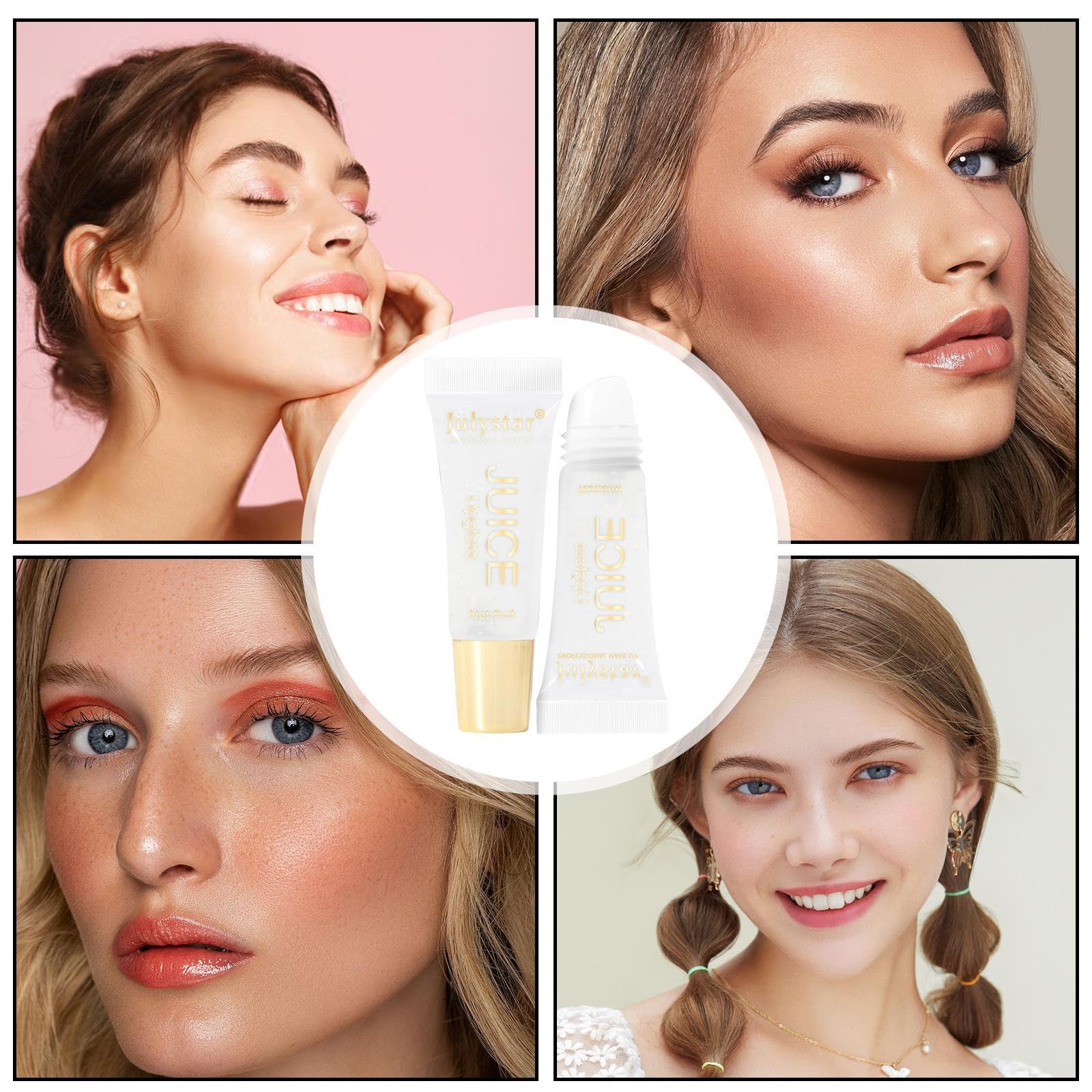 Олія для губ Fruit Lip Gloss Mirror Lip Oil Зволожуюча Ефект збільшення об'єму губ Bar Camping Decorhome, фото №2