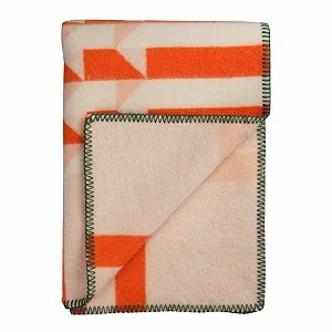 Одеяло R",u00d8ROS TWEED Kvam из норвежской шерсти ягненка, дизайн Кристин Файв Мельвер, размеры: 135 x 200 см - Фото 1