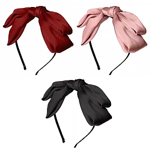 Купить Набор обручей для волос с бантом 3 шт. Разноцветный - Фото 1 Набор обручей для волос с бантом 3 шт. Разноцветный - Фото 1