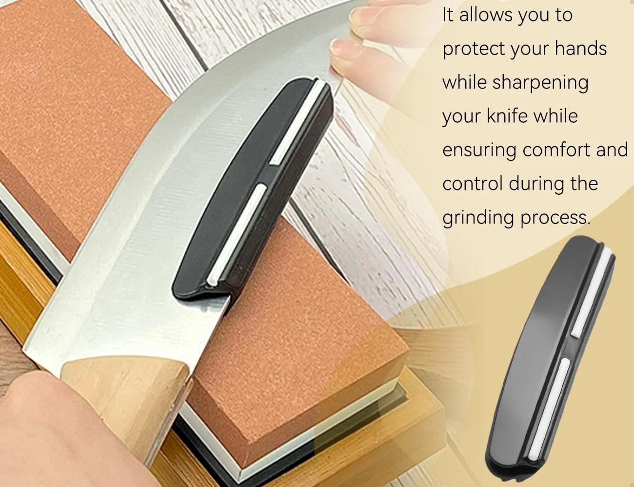 Направляющая для заточки ножей 2 pieces черная, фото №5