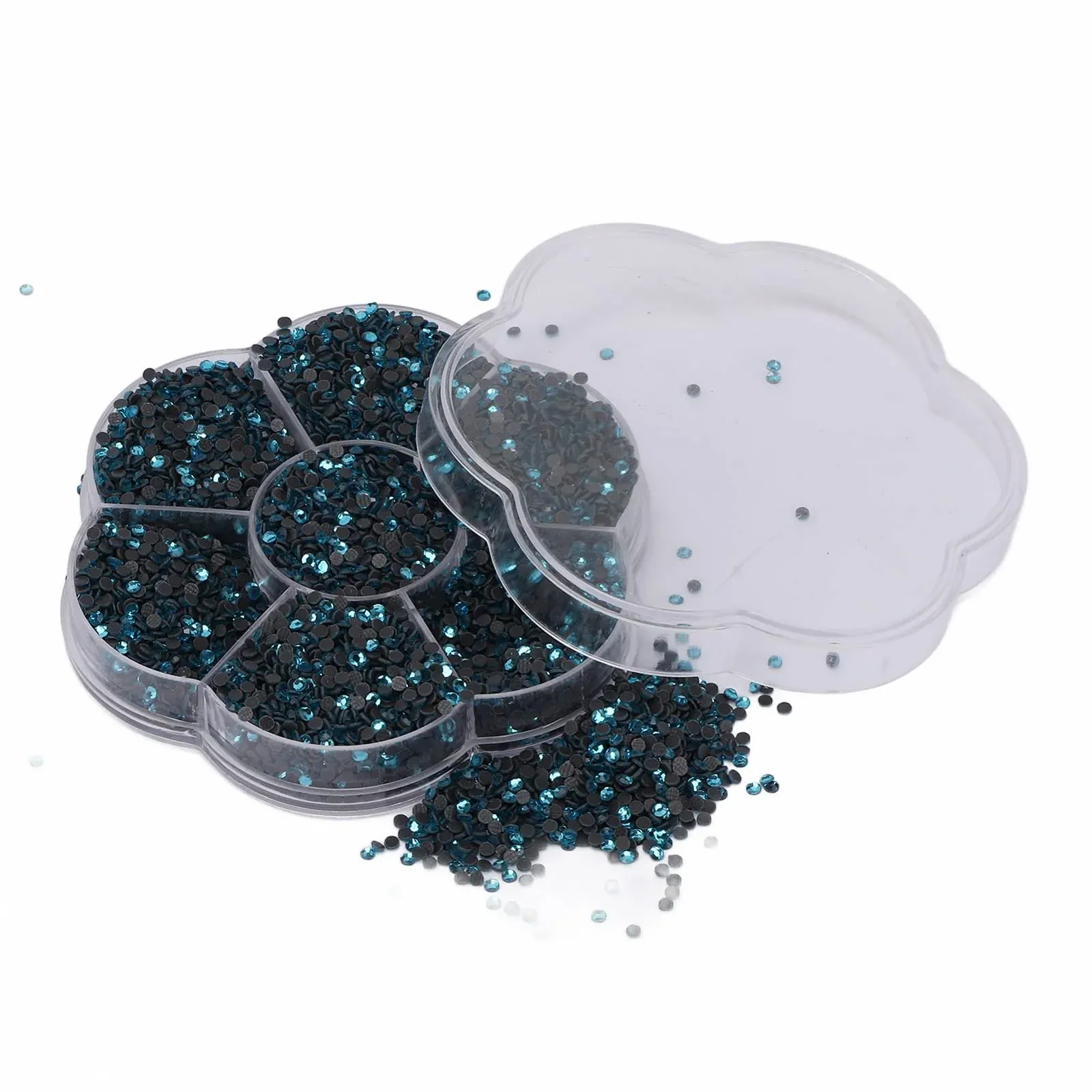 Стразы для ногтей Плоские Цветные 14400 шт. Blue Lake, фото №2