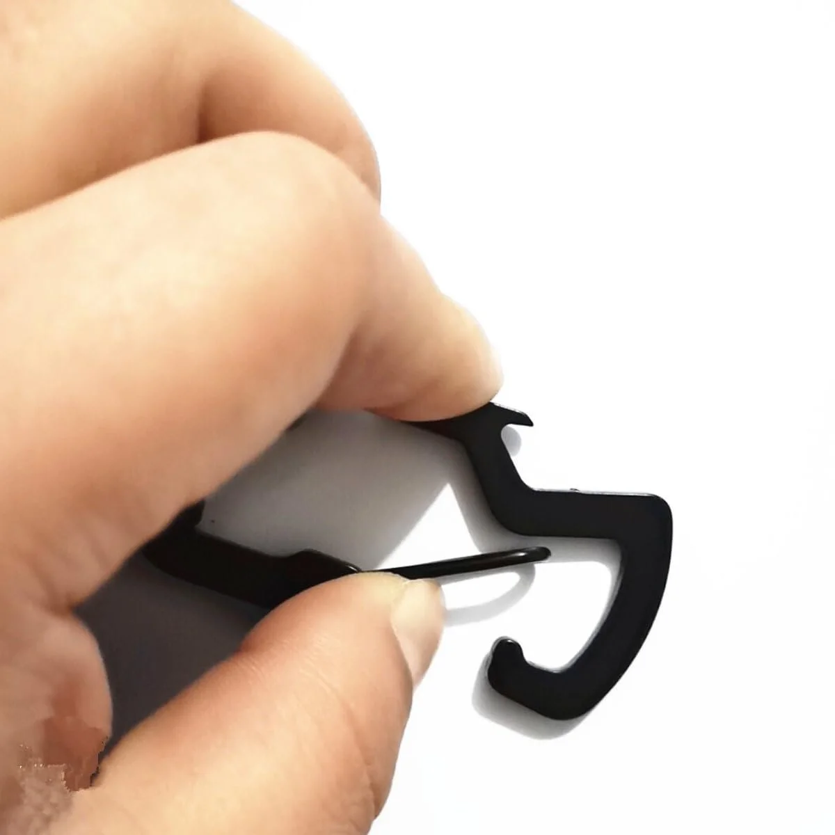 Брелок HOUSON Паракорд Карабін, 8 шт., Чорний, фото №3