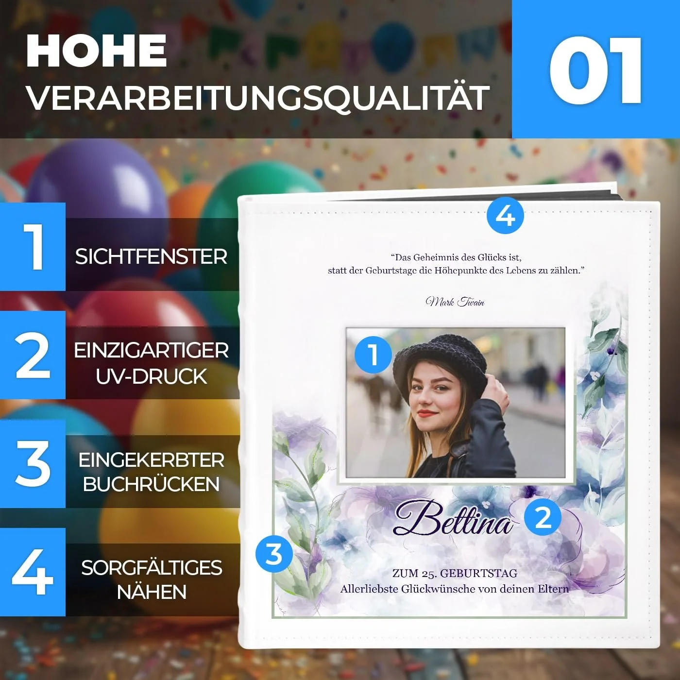 Фотоальбом Maverton DIY с вырезом для фотографий - на 240 фотографий 10 x 15 - 60 черных страниц - размер 33 x 30 см - белый, фото №2 Фотоальбом Maverton DIY с вырезом для фотографий - на 240 фотографий 10 x 15 - 60 черных страниц - размер 33 x 30 см - белый, фото №2