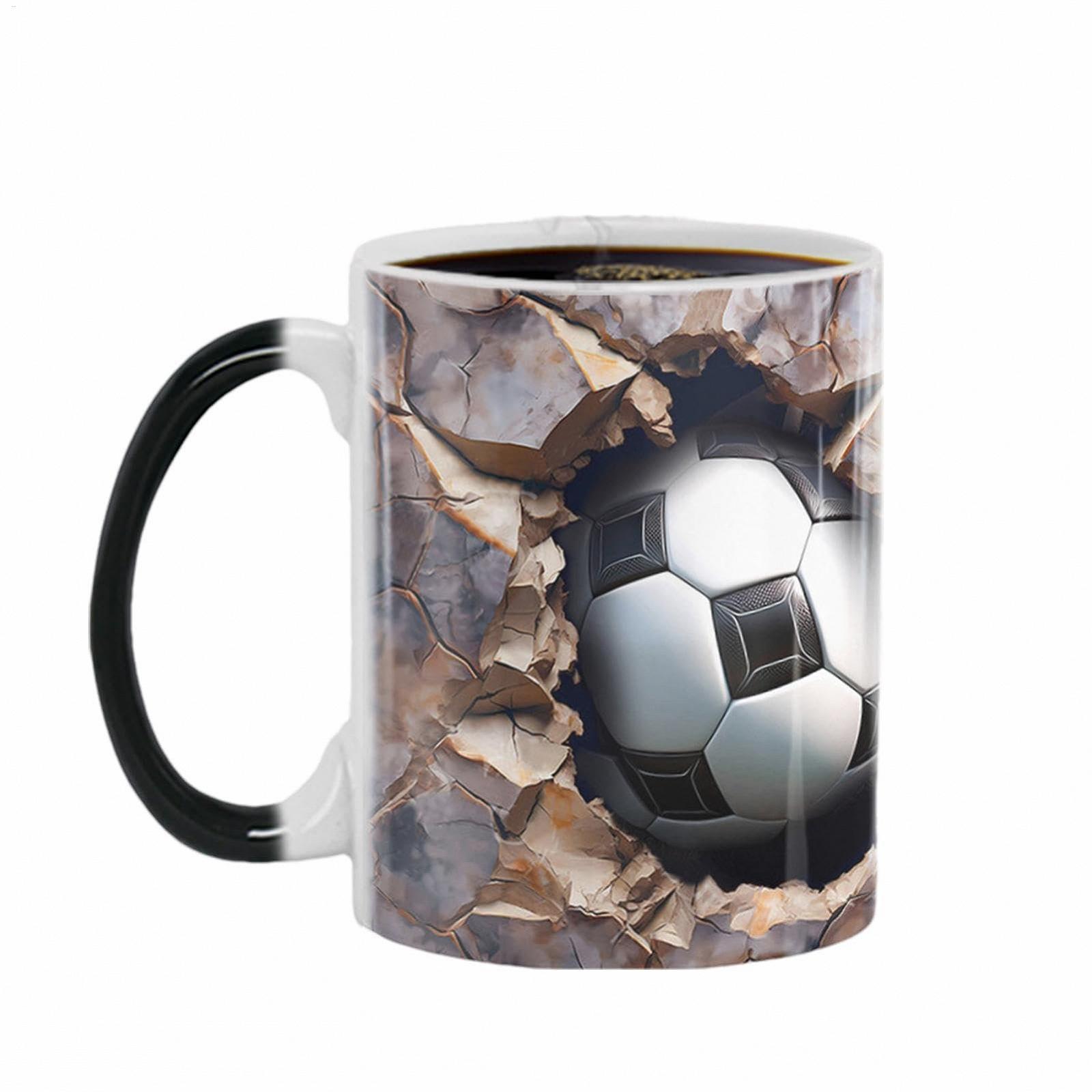 Кружка Футбольная Меняющая цвет, фото №2