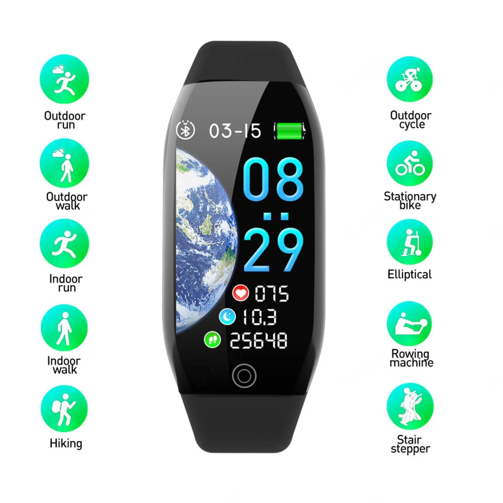 Смартгодинник F210530, Жовтий, фото №2