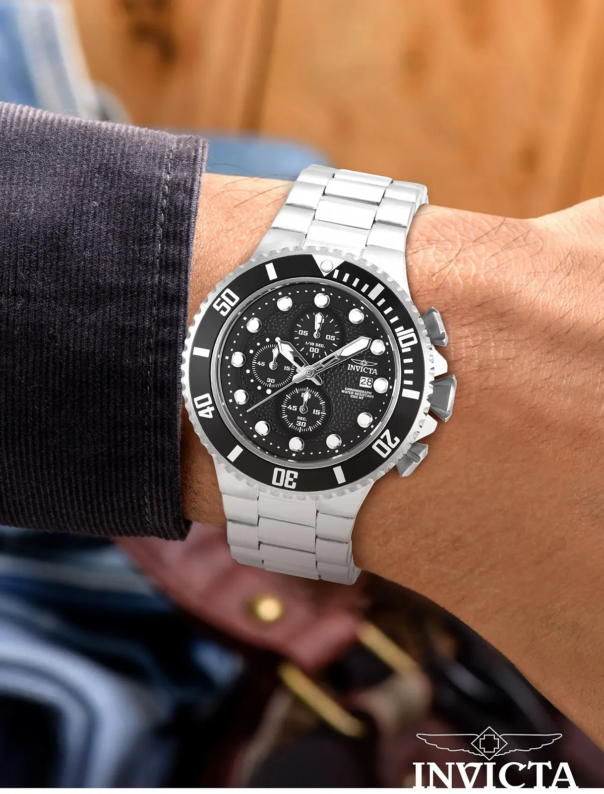 Часы Кварцевые Мужские Invicta Pro Diver 52мм, фото №2 Часы Кварцевые Мужские Invicta Pro Diver 52мм, фото №2
