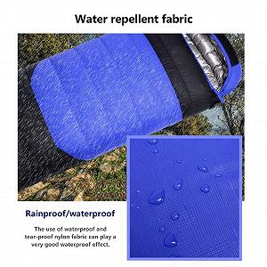 Спальний мішок MYVVKIA 1200g Lazy Наповнення білим качиним пухом synthetic.ua - Фото 1