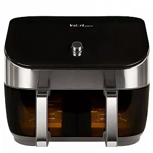 Купить Мультипечь Instant Vortex Plus Dual ClearCook / 7,6 л / 1700 Вт / Черная-Серебристая - Фото 1 Мультипечь Instant Vortex Plus Dual ClearCook / 7,6 л / 1700 Вт / Черная-Серебристая - Фото 1