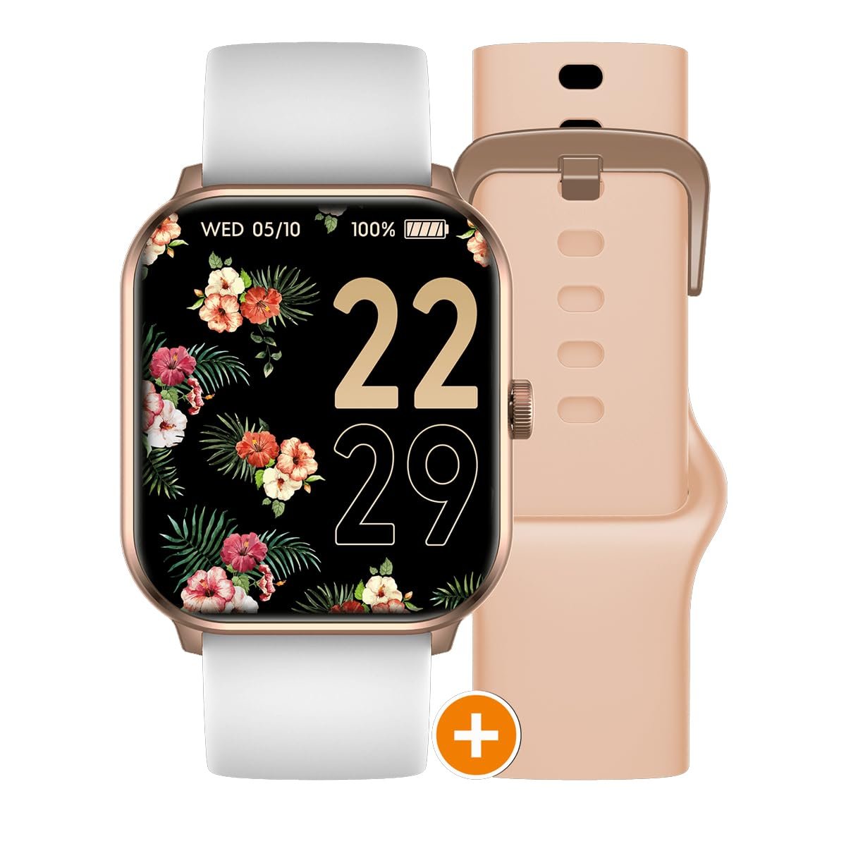 Смарт-часы ICE-WATCH Ice Smart Roze/Wit IW022251, белые, современные, фото №1