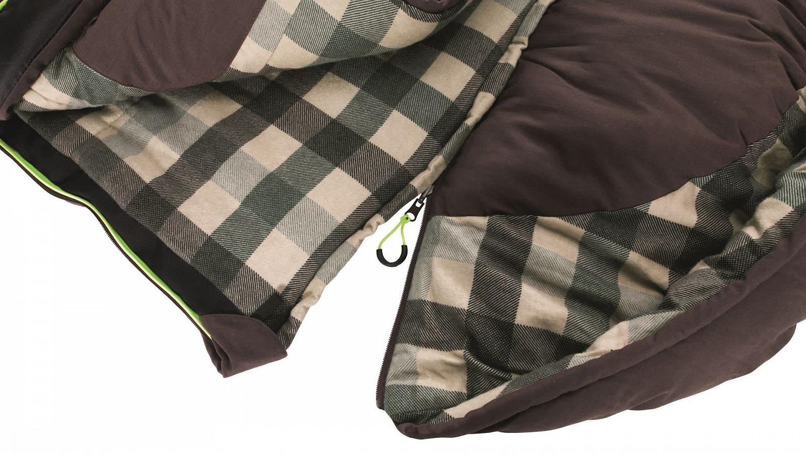 Спальний мішок Outwell Unisex Camper Black L, фото №5 Спальний мішок Outwell Unisex Camper Black L, фото №5