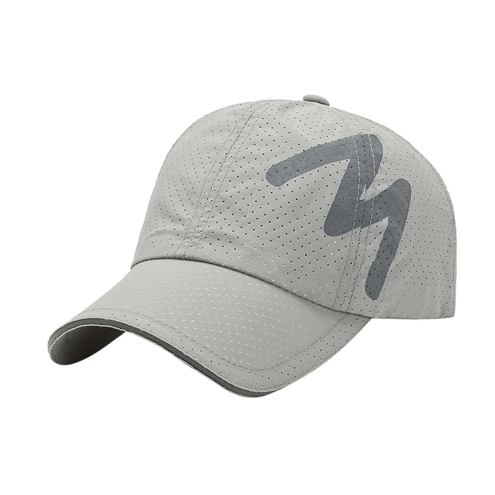 Бейсболка спортивная сетчатая быстросохнущая регулируемая для бега, фото №1