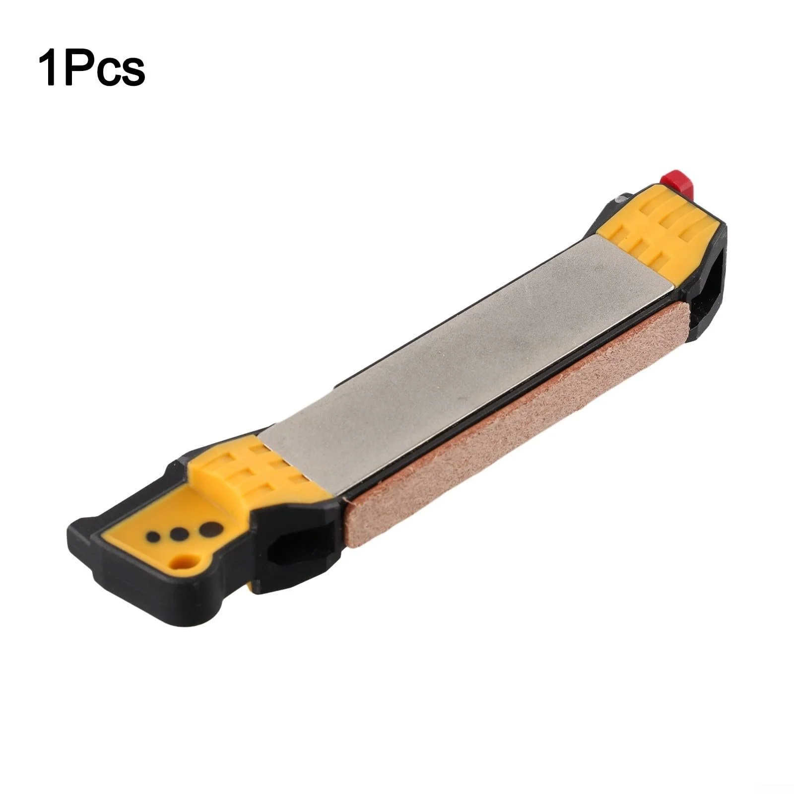 Точило для ножів двостороннє Adamas 17x3 см Yellow, фото №5