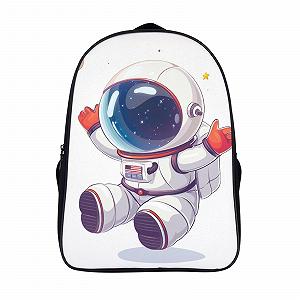 Рюкзак DPEOANEBN Astronaut 3D, Набор детский, Большие карманы, Школьный ранец, 40x28x16 см - Фото 1
