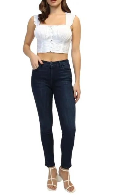 Топ Guess Zoe Корсетний топ білий ES24GU113 W4GH79WAF10 S, фото №2 Топ Guess Zoe Корсетний топ білий ES24GU113 W4GH79WAF10 S, фото №2