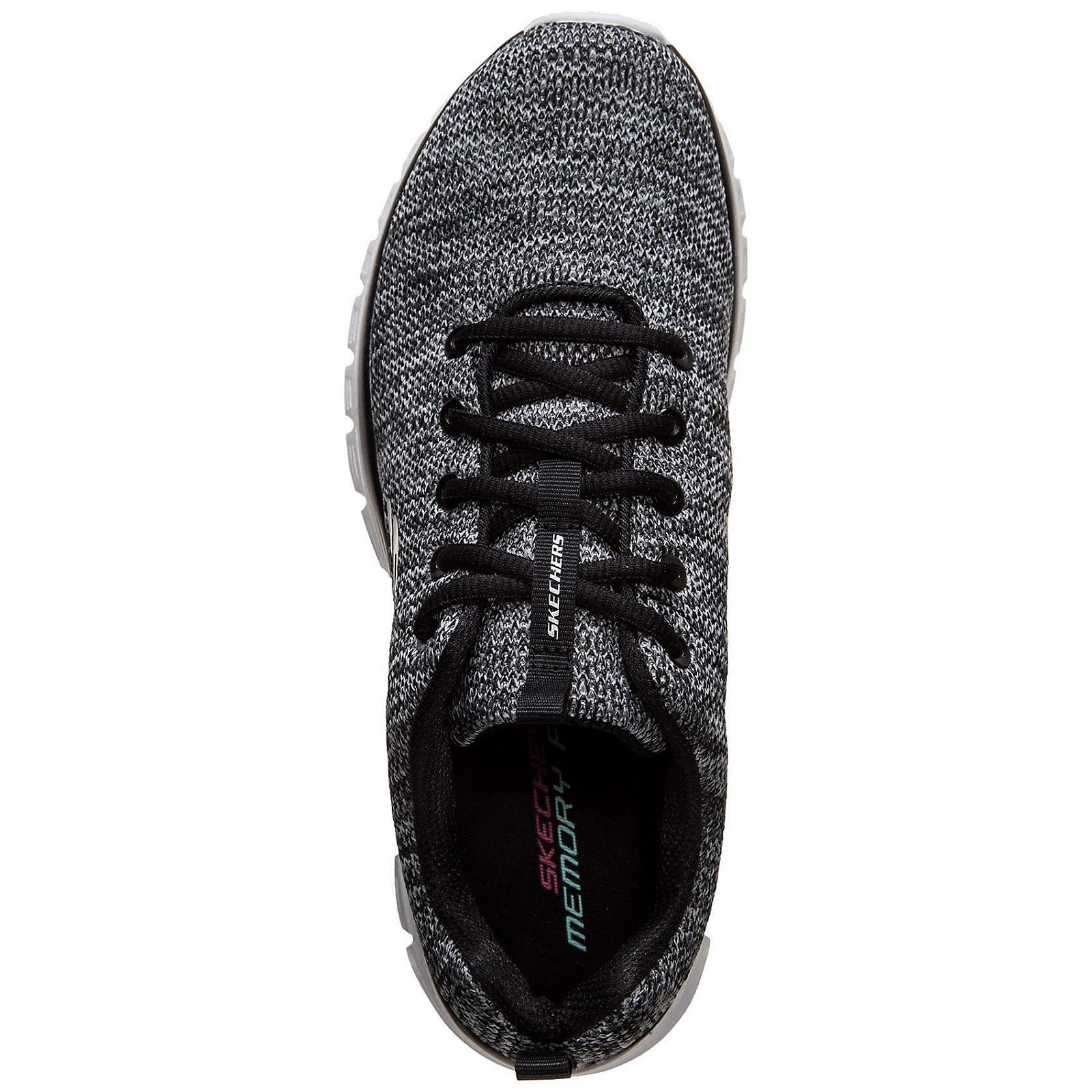 Кроссовки Skechers 12614/BKW Женские, фото №7