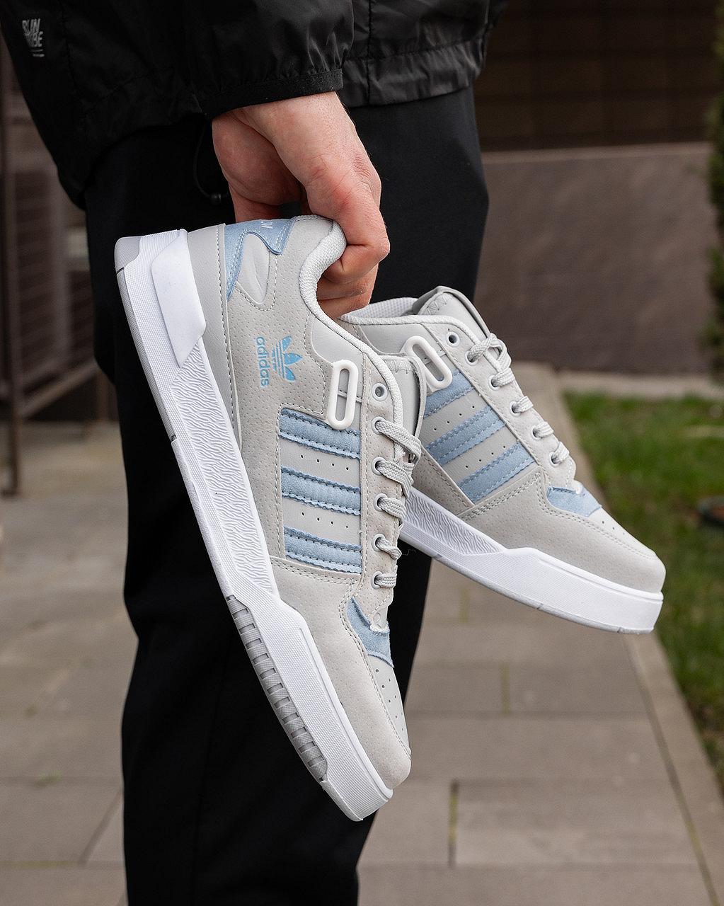 Кроссовки мужские серые Adidas Forum Low летние спортивные кроссы адидас удобные замшевые кеды на лето, фото №8 Кроссовки мужские серые Adidas Forum Low летние спортивные кроссы адидас удобные замшевые кеды на лето, фото №8