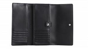 Гаманець Tommy Hilfiger Th Emblem Lrg Flap Wallet Aw0aw14651 synthetic.ua - Фото 1