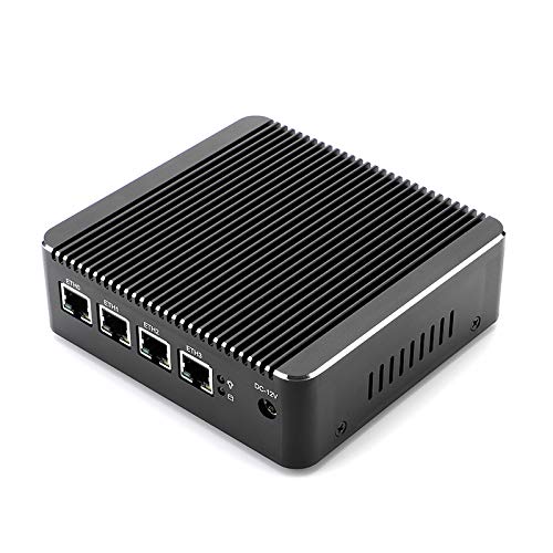 HSIPC Upgraded J4125 Quad Core Firewall Micro Appliance 4 RJ45 2.5GBE Port AES-NI Compatible with Pfsense, фото №2