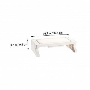 Подставка для монитора Многофункциональная Подставка для экрана ПК Органайзер для дома и офиса Белый synthetic.ua - Фото 1