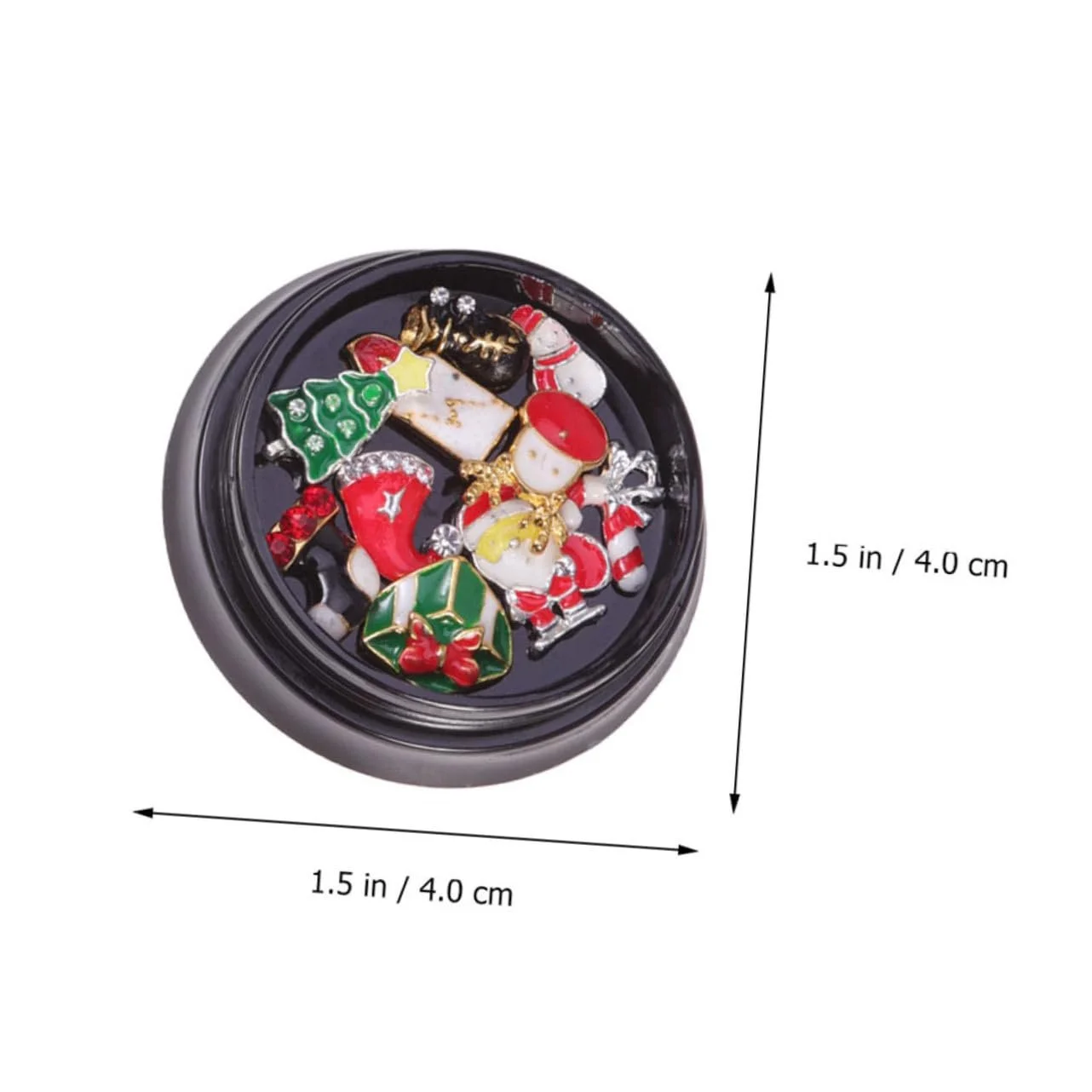 Стрази Healeved Різдвяні, набір, сніжинки, фото №3