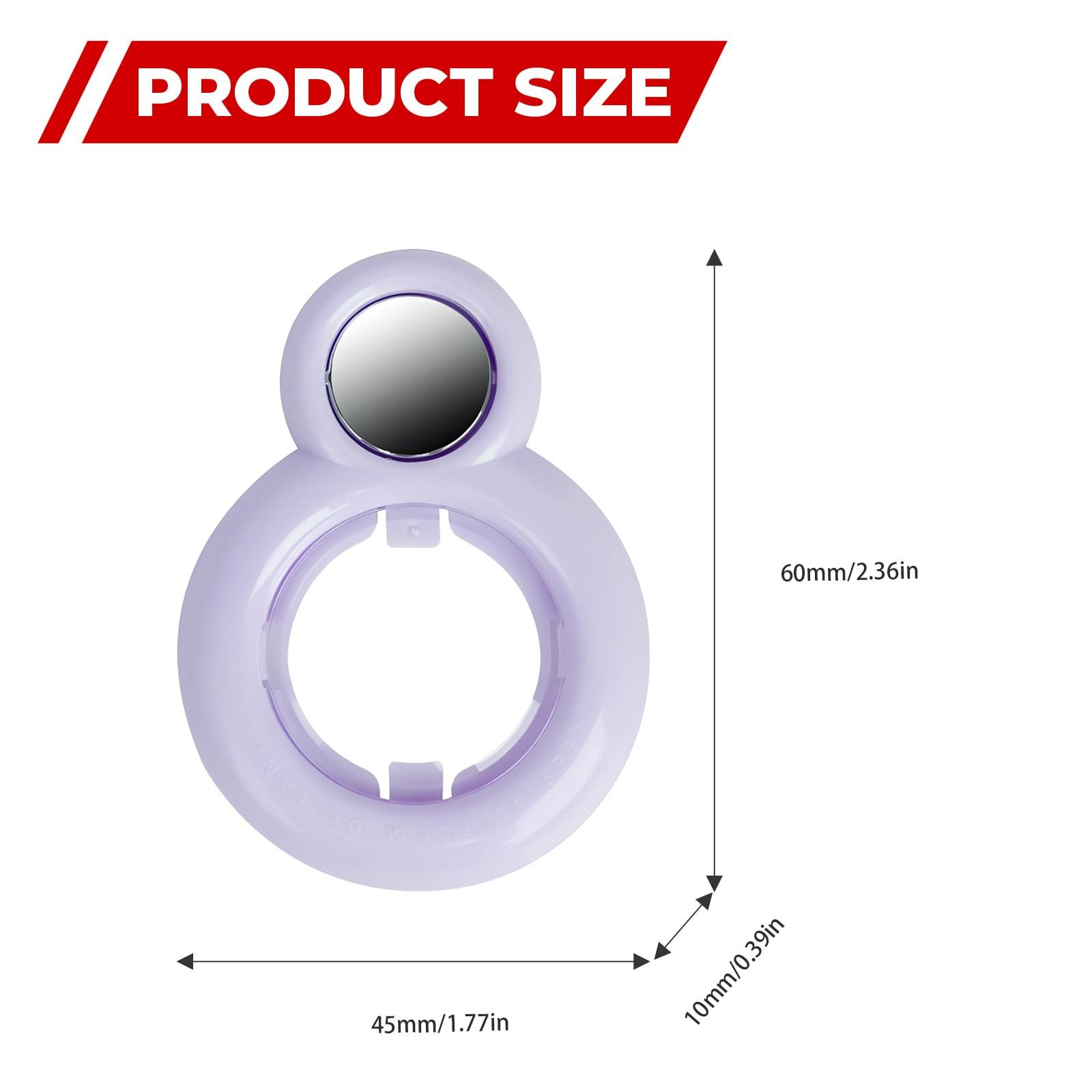 Зеркало для селфи для Fujifilm Instax Mini 12 Lightweight Purple, фото №2