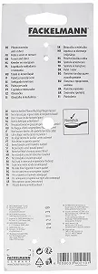 Лопатка с прорезями Fackelmann Special Пластиковая Черная synthetic.ua - Фото 1