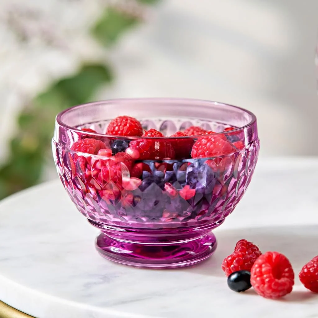 Миска десертная Villeroy & Boch Boston Berry, хрустальное стекло, фото №3 Миска десертная Villeroy & Boch Boston Berry, хрустальное стекло, фото №3