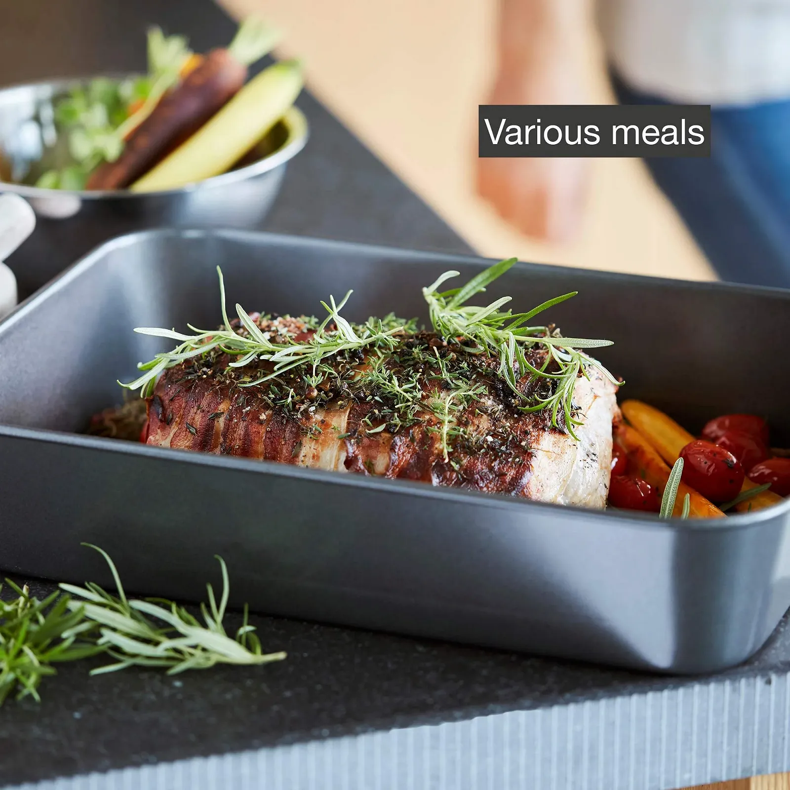 Форма для запекания Point-Virgule прямоугольная антипригарная 34 x 26 x 7 см, фото №4