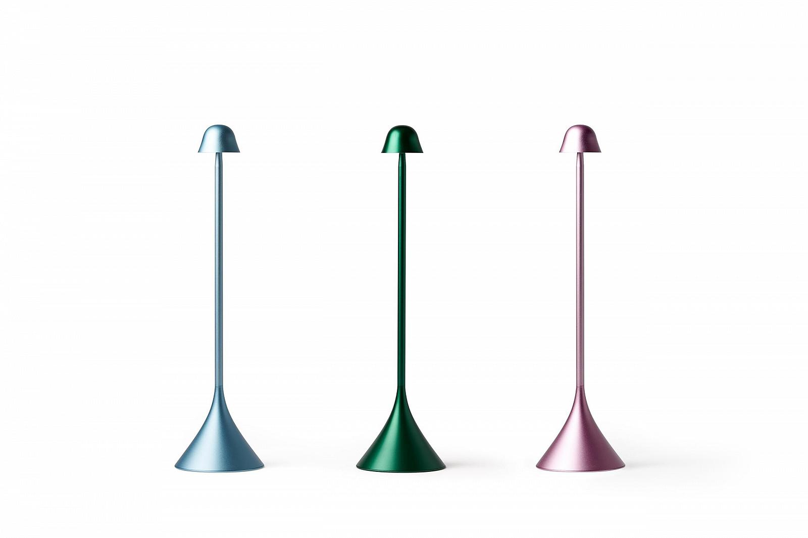 Настільна лампа Lexon Steli 9 кольорів LED Рожева, фото №9