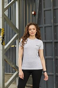 Жіноча футболка Reebok сіра - Фото 1