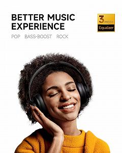 Наушники Over-Ear Picun B8 Bluetooth Черный synthetic.ua - Фото 1
