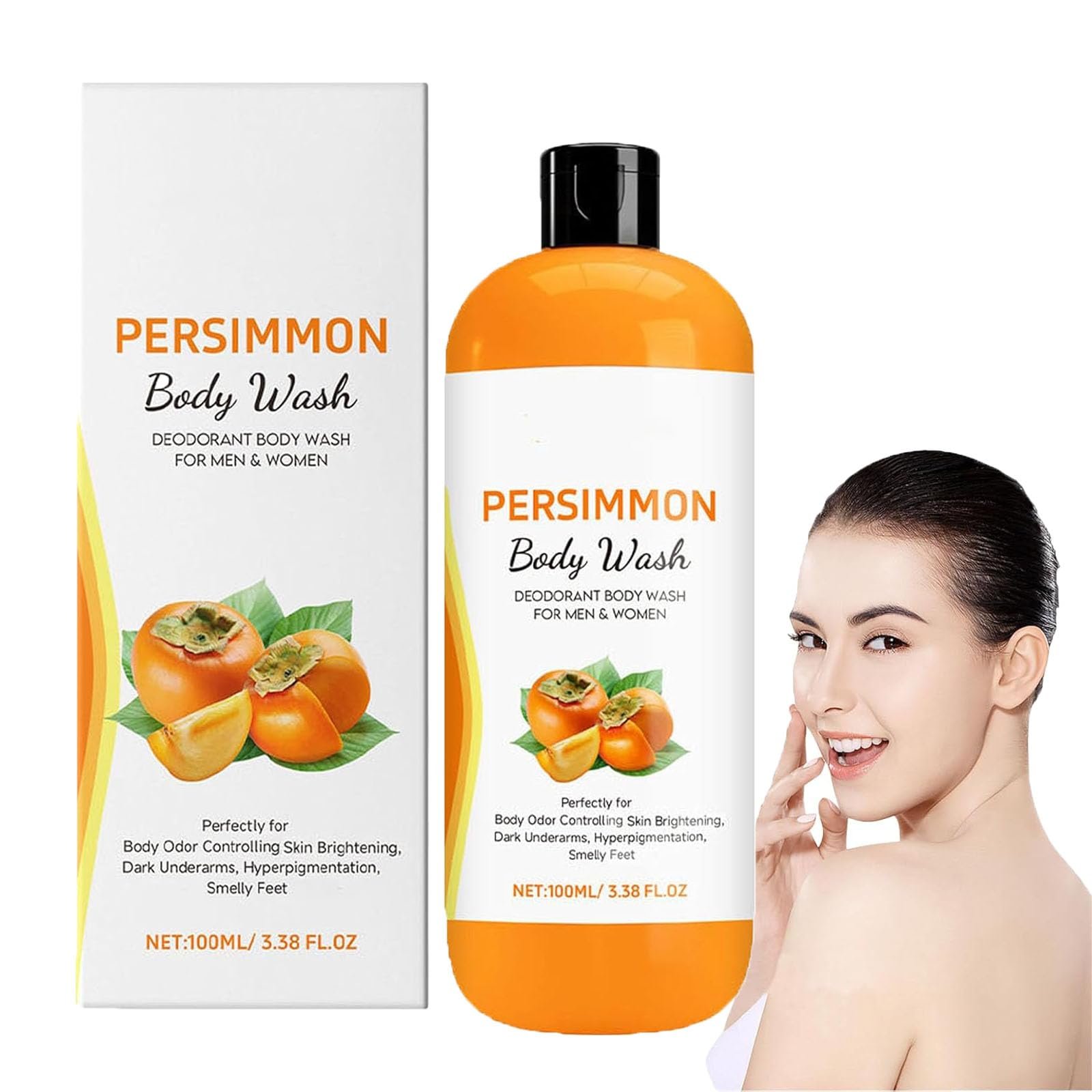 Гель для душу Persimmon Fresh для жінок та чоловіків дезодоруючий з екстрактом хурми 1 шт., фото №1 Гель для душу Persimmon Fresh для жінок та чоловіків дезодоруючий з екстрактом хурми 1 шт., фото №1