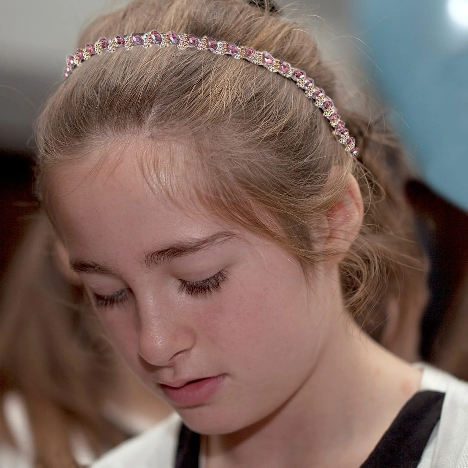 Набір обручів для волосся з кристалами, 5 шт., фото №6 Набір обручів для волосся з кристалами, 5 шт., фото №6