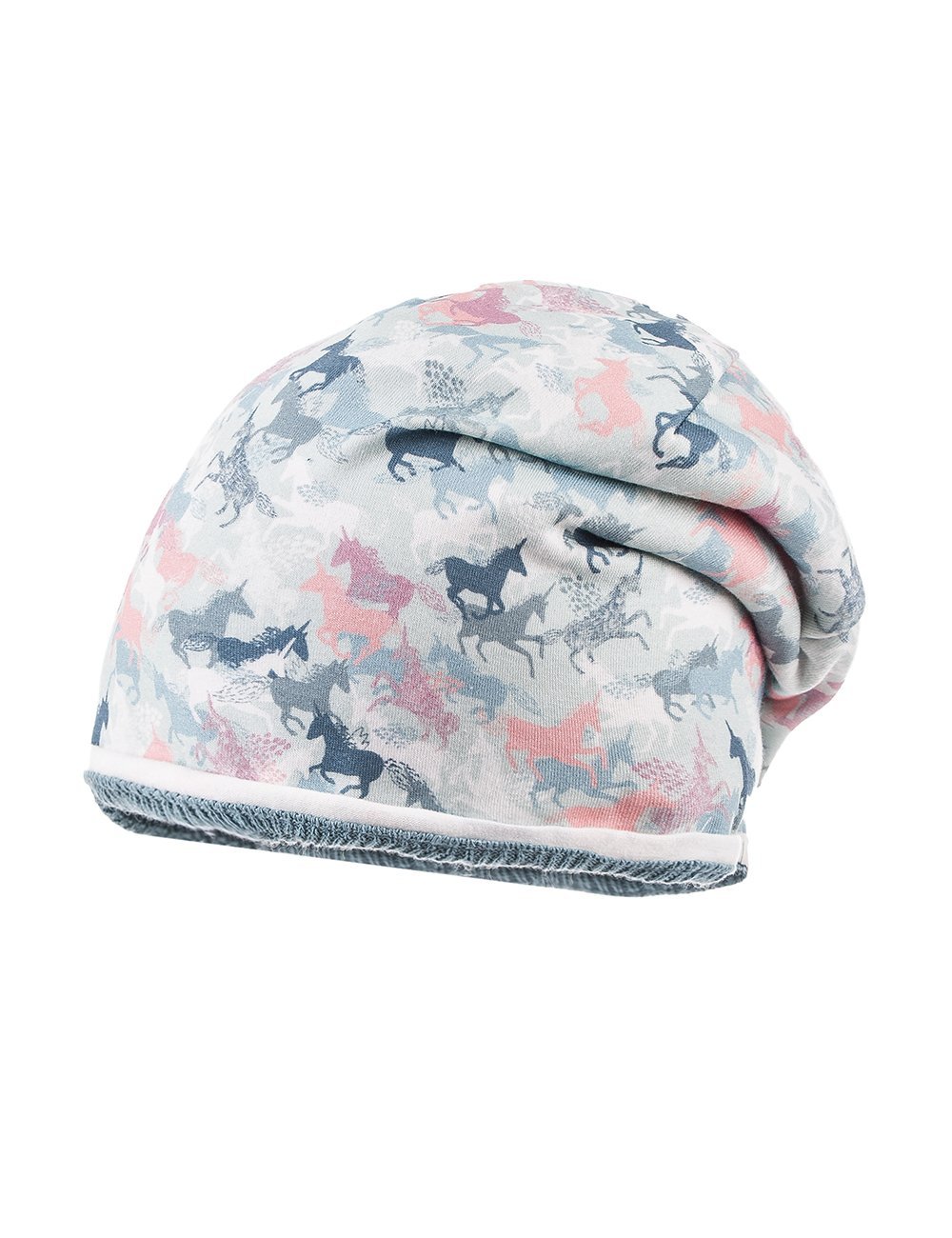 Шапка-бини двухсторонняя Maximo Leaves для девочек, фото №3 Шапка-бини двухсторонняя Maximo Leaves для девочек, фото №3